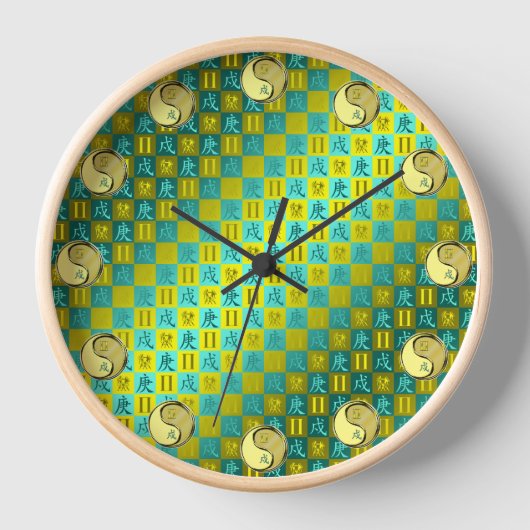 Horloge Gémeaux & Chien de Métal (Recto)