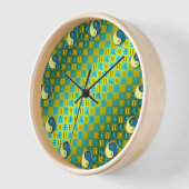 Horloge Gémeaux & Chien d'Eau (Angle)