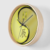 Horloge Gémeaux & Dragon de Métal (Angle)
