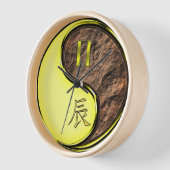 Horloge Gémeaux & Dragon de Terre (Angle)