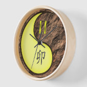 Horloge Gémeaux & Lapin de Terre (Angle)