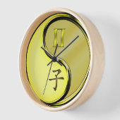 Horloge Gémeaux & Rat de Métal (Angle)