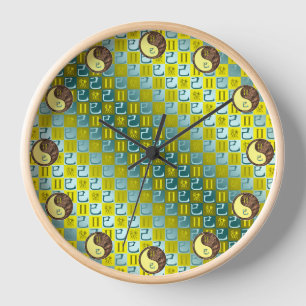Horloge Gémeaux & Serpent de Terre