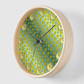 Horloge Gémeaux & Serpent Métal (Angle)