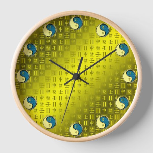 Horloge Gémeaux & Singe d'eau (Recto)