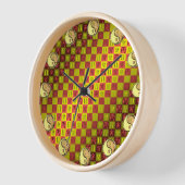 Horloge Gémeaux & Tigre de Feu (Angle)