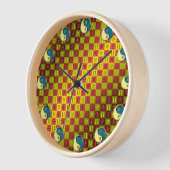Horloge Gémeaux & Tigre d'eau (Angle)