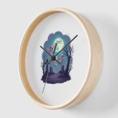 Horloge Ghost Cat Parade (Angle)