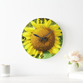horloge GIANT SUNFLOWER (Maison)