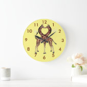 horloge Giraffe Love (Maison)