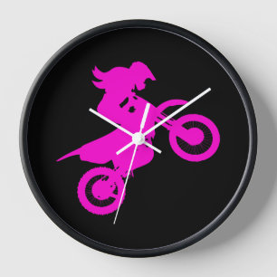 Horloge Girl Dirt Bike