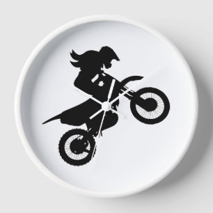 Horloge Girl Dirt Bike