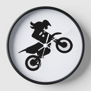 Horloge Girl Dirt Bike