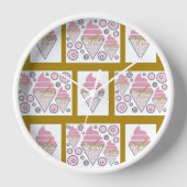 Horloge Glace Irrésistible Réglisse & Caramel (Recto)