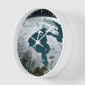 Horloge Glace Maritime De La Baie D'Hudson Le 14 Novembre  (Angle)