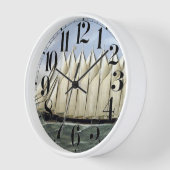 Horloge Goélette Thomas W Lawson 1900s (Angle)