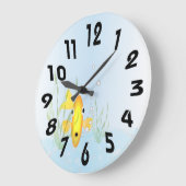 Horloge Gold Fish Bowl (Angle)