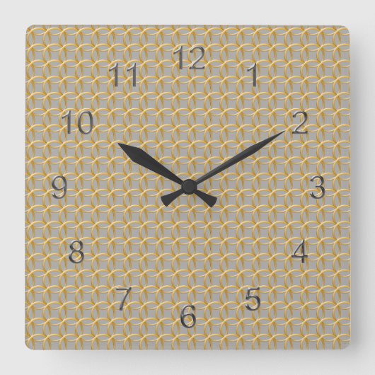 Horloge - Golden Links Chain Mail sur Grey (Recto)