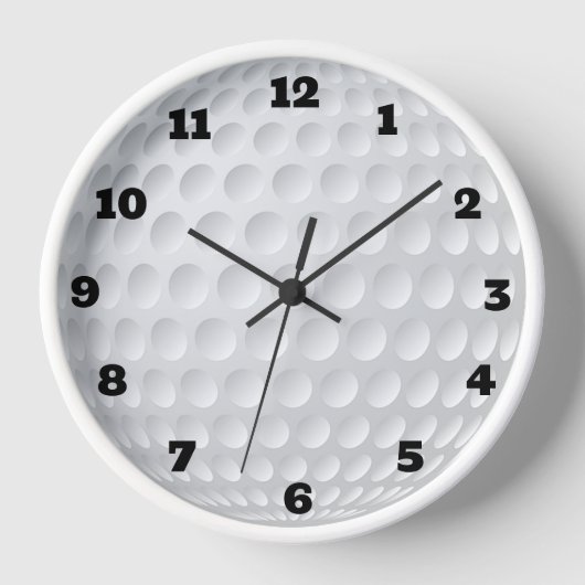 Horloge Golf Ball Clock (Recto)