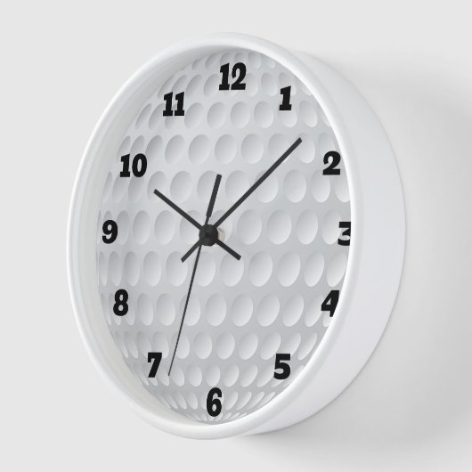 Horloge Golf Ball Clock (Angle)