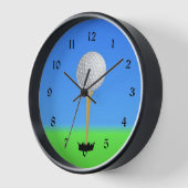Horloge Golf - Golf Ball on a Tee (Angle)