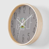 Horloge Golf Wall Clock (Angle)