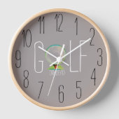 Horloge Golf Wall Clock (Recto)