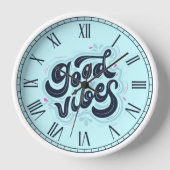 Horloge Good Vibes (Recto)