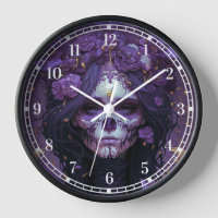 Goth Skull Woman Dark Imaginaire Art