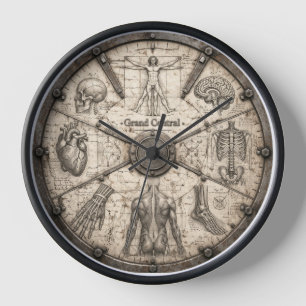 Horloge Gothique Médicale