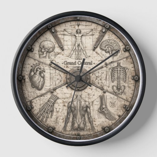 Horloge Gothique Médicale (Recto)