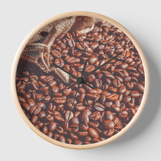 Horloge Grain de Café (Recto)