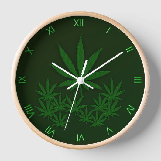 Horloge Graine verte (Recto)