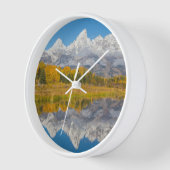 Horloge Grand Teton Mountains Wyoming (Angle)