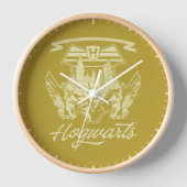 Horloge Graphique du bouclier ailé HOGWARTS™ (Recto)