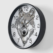 Horloge Gray Wolf Design (Angle)