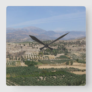 Horloge grecque de paysage