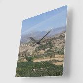 Horloge grecque de paysage (Angle)