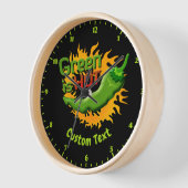 Horloge Green is HOT (Angle)