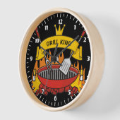 Horloge Grill King (Angle)