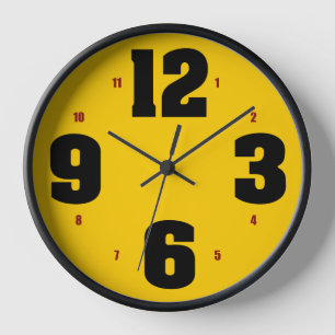Horloge Gros Chiffres 1