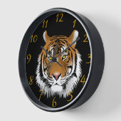 Horloge Grotte d'homme avec tigre (Angle)