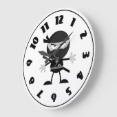 Horloge Guerrier Ninja Colérique (Angle)