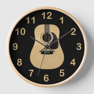 Horloge Guitare acoustique