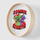 Horloge Halloween Llama Alpaca Funny Lama Glama Cool Cadea (Angle)