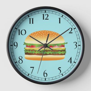 Horloge Hamburger