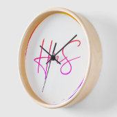 Horloge Handmade Sound Clock (Angle)