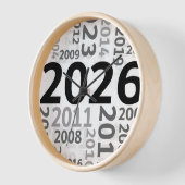 Horloge Happy New Year (Angle)