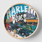 Horloge Harlem Blues (Recto)