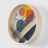 Horloge Harmonie géométrique dans le profil (Angle)